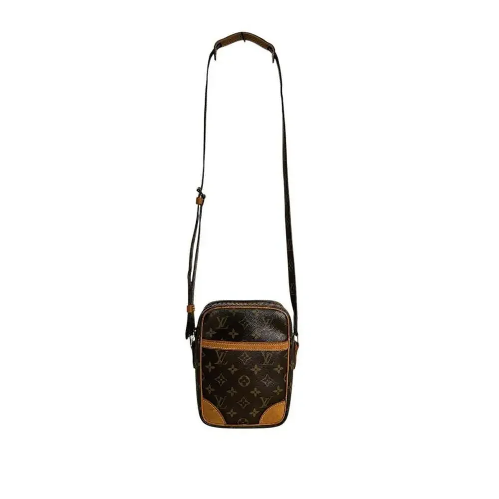 LOUIS VUITTON Brown Monogram Canvas Shoulder Bag